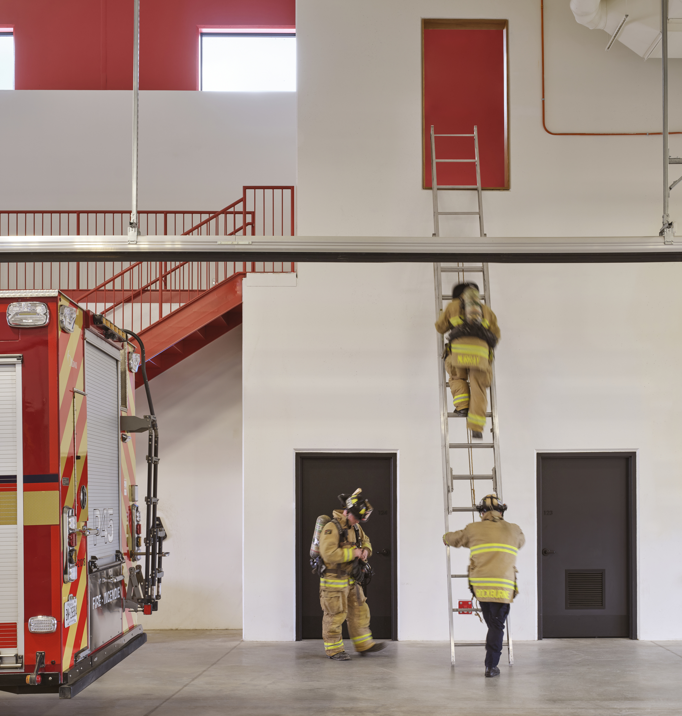 Fire Station 45 in Ottawa, a DS Studio building retrofit
