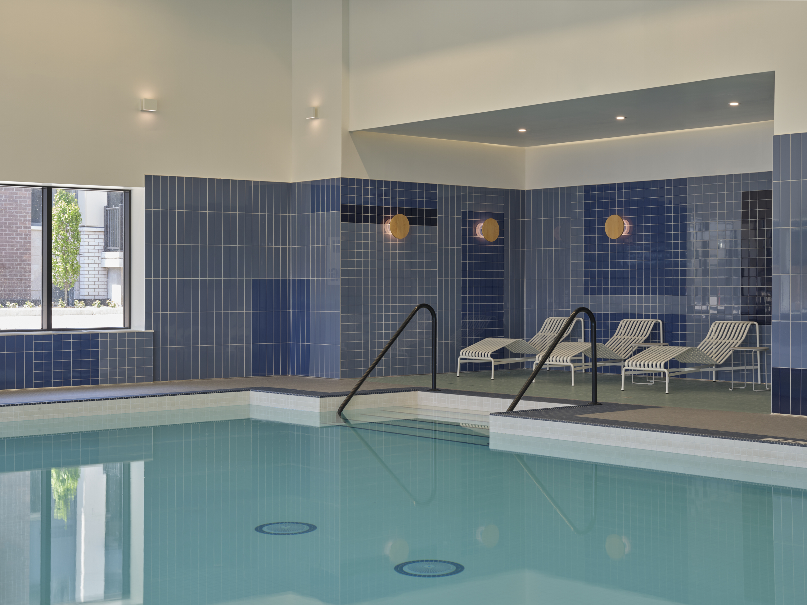 Minto LYM Amenity building at The Pavilion in North York, Toronto, designed by DS Studio