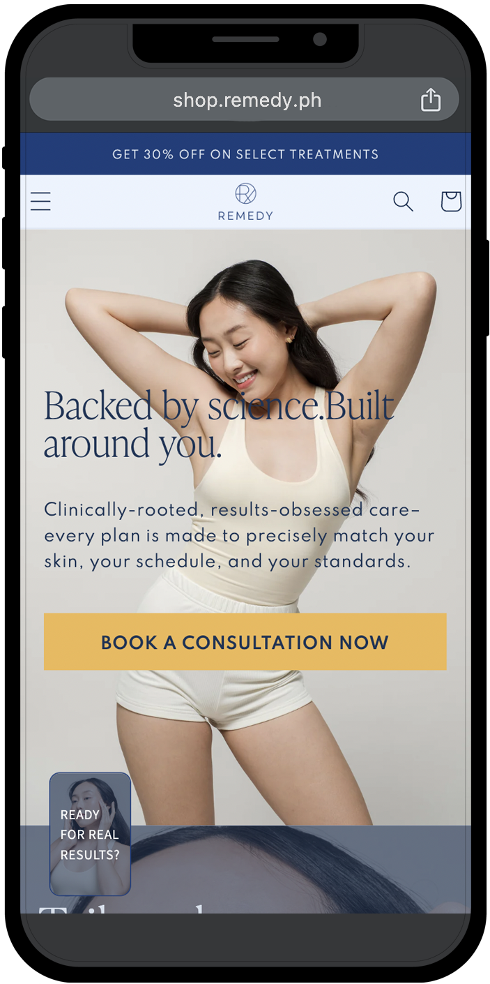 Remedy Skincare left